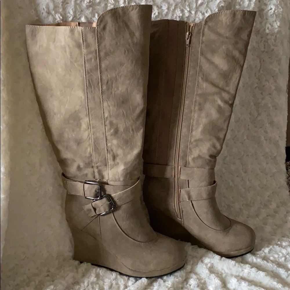 Knee high boots